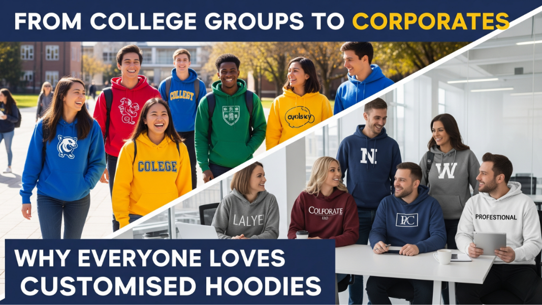From College Groups to Corporates  Why Everyone Loves Customised Hoodies 